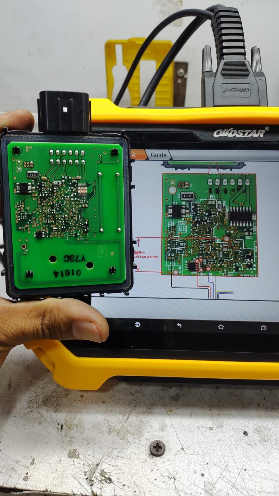 Programación de la llave y control de una Yamaha NMAX