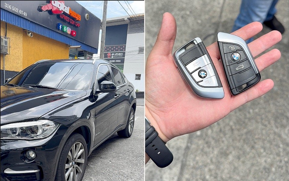 Duplicado de Llave Inteligente para BMW X6 en Armenia: Programación y Confort en Alta Gama